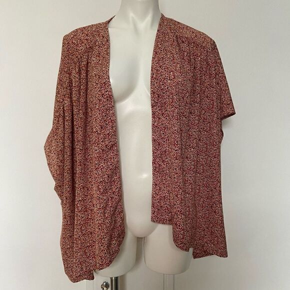Look by M Floral kimono wrap - Picture 6 of 8